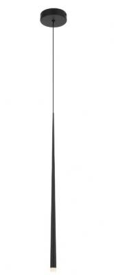 TRINA 1 LIGHT BLACK PENDANT